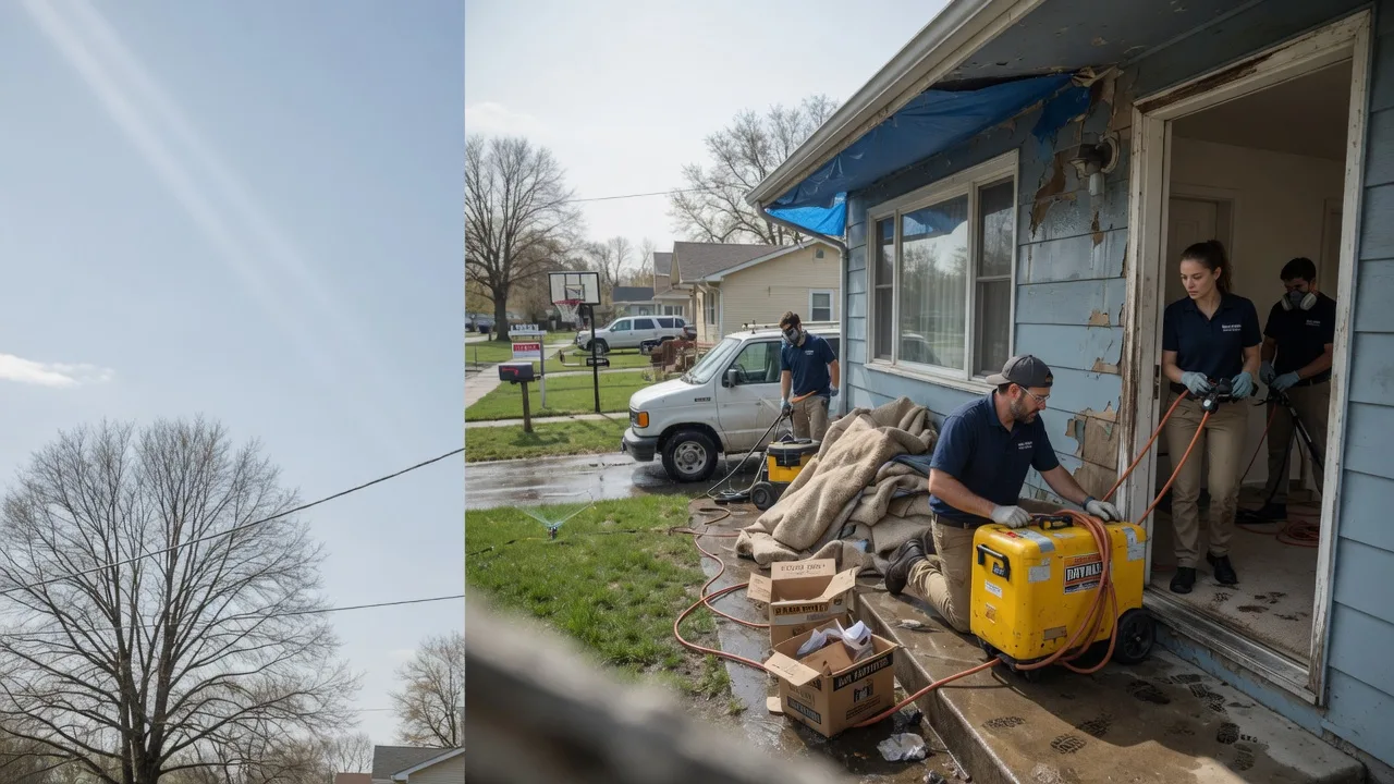 Basement Flood Cleanup in Scott City, KS near me